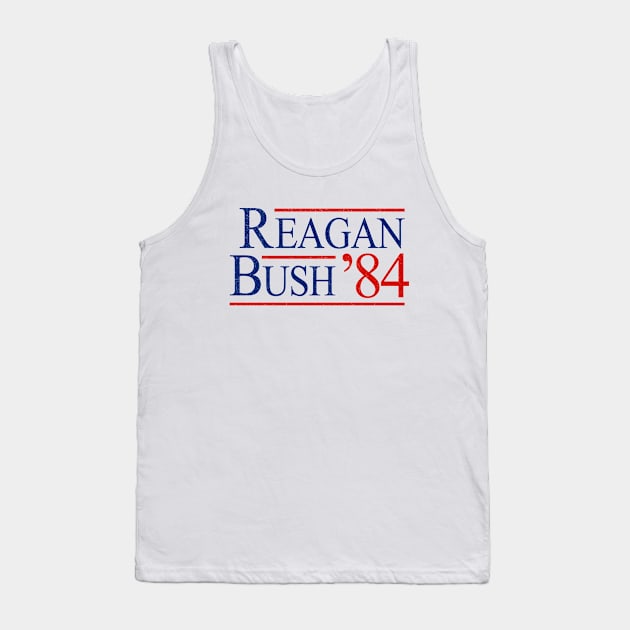 Reagan Bush ‘84 Tank Top by BodinStreet